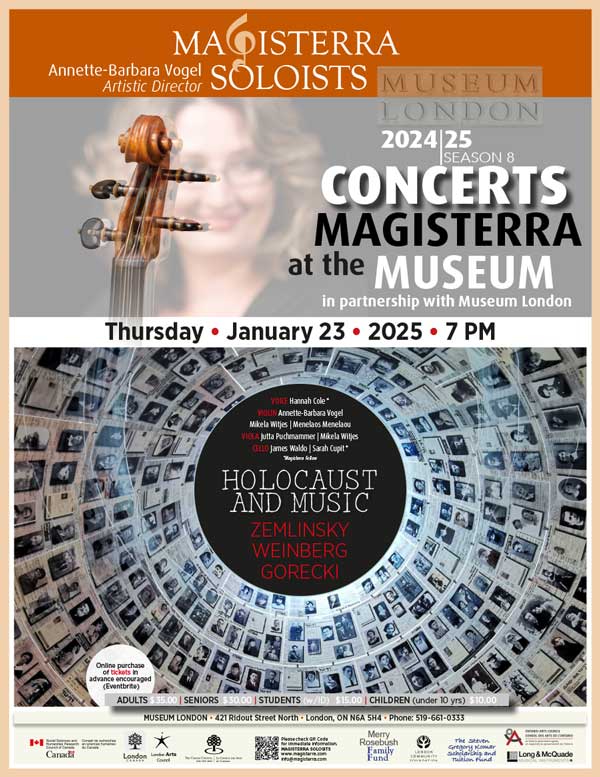 MAGISTERRA AT THE MUSEUM: Music and Holocaust ->